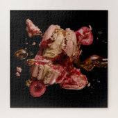 Champagner & Macarons Puzzle (Horizontal)