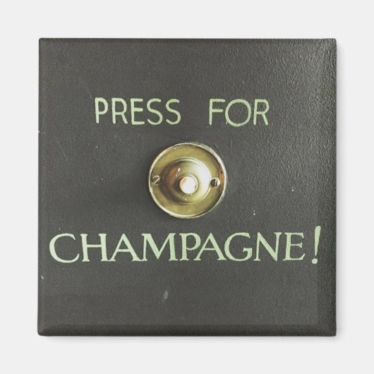 Champagner Magnet (Vorne)