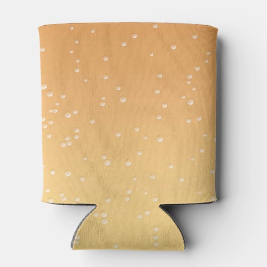 Champagner mit Tiny Bubbles Dosenkühler (Rückseite)