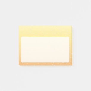 Champagner mit Tiny Bubbles Post-it Klebezettel