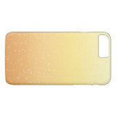 Champagner mit winzigen Bläschen Kunst Case-Mate iPhone Hülle (Rückseite (Horizontal))