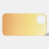 Champagner mit winzigen Bläschen Kunst Case-Mate iPhone Hülle (Rückseite (Horizontal))