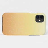 Champagner mit winzigen Bläschen Kunst Case-Mate iPhone Hülle (Rückseite (Horizontal))