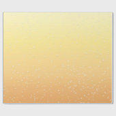 Champagner mit winzigen Bläschen Kunst Geschenkpapier (Flach)