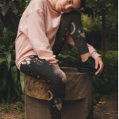 Champagner Neujahr feiern Rose Gold Leggings