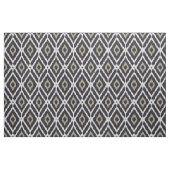 Champagner-neutrales schwarzbeiges Rautenmuster Stoff (Fat Quarter (45,7 x 55,9 cm))