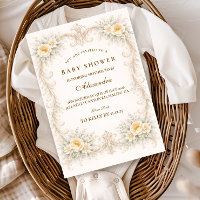 Champagner-Rosa-Barock-Baby-Shower