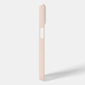 Champagner-Rosa Einfarbige Farbe Case-Mate iPhone Hülle (Rückseite / Rechts)