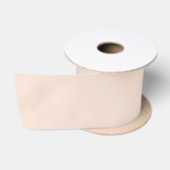 Champagner-Rosa Einfarbige Farbe Satinband (Spule)