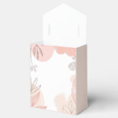 Champagner Rosa - Handgezeichnete Blüte Geschenkschachtel (Geöffnet)