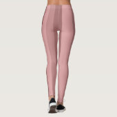 Champagner-Rose Leggings (Rückseite)
