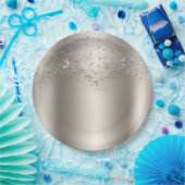 Champagner Shimmer Flutter Butterfly Sweet 16 Part Pappteller (Party)