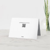 Champagner Silberne 25-jährige Jubiläumskarten Karte (Rückseite)