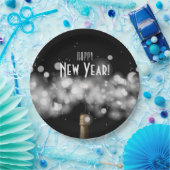 Champagner & Sparkler Silvester Paper Teller (Party)