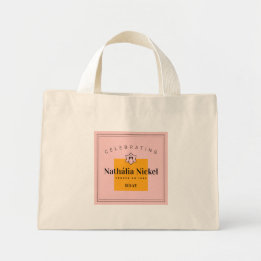 Champagner-Sprudelndes Toast Mini Stoffbeutel