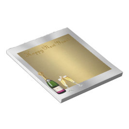 Champagner Toast 1 Notizblock