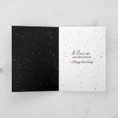 Champagner Toast zum 62. Geburtstag Karte (Innenseite)