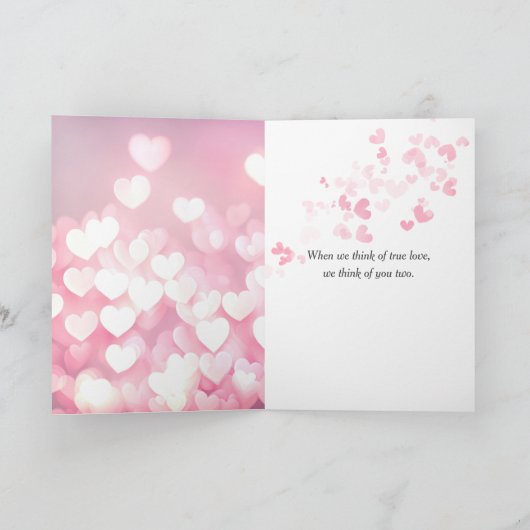 Champagner Toast zum Geburtstag Karte (Innenseite)