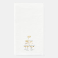 Champagner Tower Individuellen Namens Wedding II