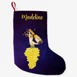 Champagner-Trauben Kleiner Weihnachtsstrumpf