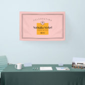 Champagner-Trinkspruch Banner (Messe)