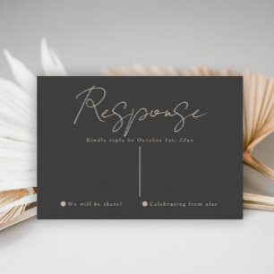 Champagner und Black Wedding UAWG Einladung