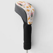 Champagner und Croissants Golf Headcover (angewinkelt)
