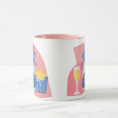 Champagner und Fries Tasse (Zentrum)