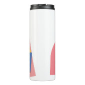 Champagner und Fries Thermosbecher (Rückseite)