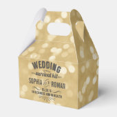 Champagner und Gray Wedvival Kit Geschenkschachtel (Vorderseite)