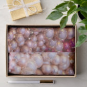 Champagner und Pink Weihnachtsblatt Seidenpapier (Geschenk)