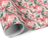 Champagner und Pistachio: Eine Fusion von Pink Geschenkpapier (Rolleneckpunkt)