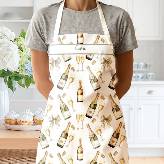 Champagner- und Prosecco-Liebhaber-Schürze Schürze