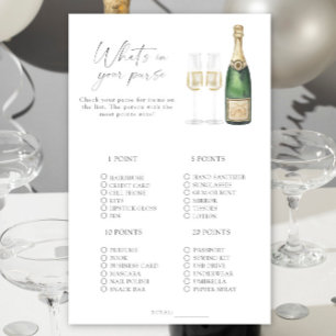 Champagner - Was ist in deinem Handtaschenspiel?
