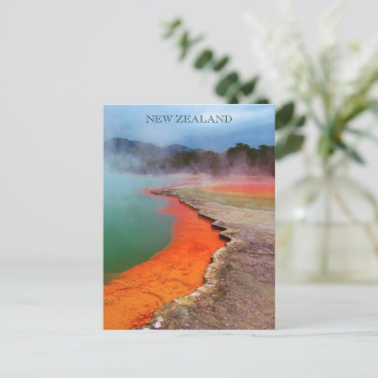 Champagnerbecken Postkarte (Stehend Vorderseite)