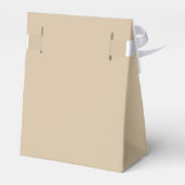 Champagnerbeige Geschenkschachtel (Rückseite)