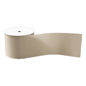 Champagnerbeige Ripsband (Spule)