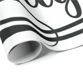 Champagnerbläschen & Hundepuscheln Geschenkpapier (Rolleneckpunkt)