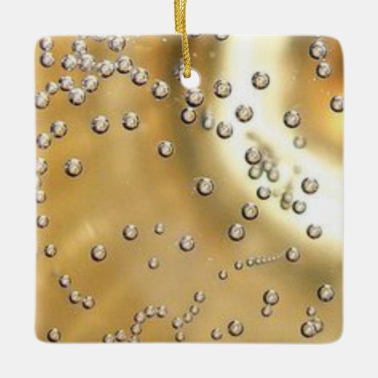 Champagnerblasen 2 keramikornament (Vorderseite)