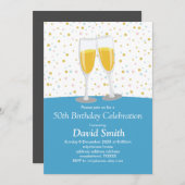 Champagnerbrunch und Bubbly Einladung (Vorne/Hinten)