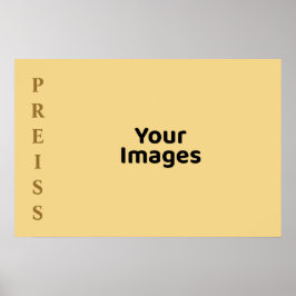 Champagnerfamilie Name Foto Display Poster