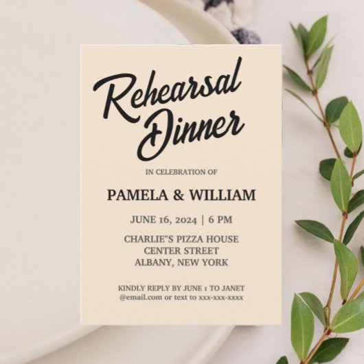 Champagnerfarbenprächtige Hochzeitsfeier Probe Einladung