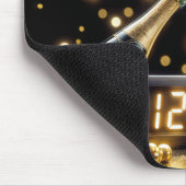 Champagnerfeier im neuen Jahr Mousepad (Ecke)