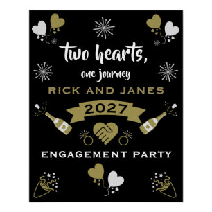 Champagnerfeier Party Poster