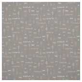 Champagnerfeiern auf Grau Stoff (Muster)