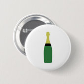 Champagnerflasche Button (Vorne & Hinten)
