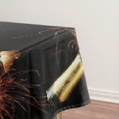 Champagnerflasche Neujahr Tischdecke (Beispiel)