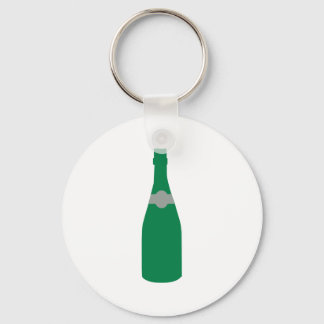 Champagnerflasche Schlüsselanhänger