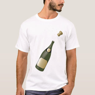 Champagnerflasche T-Shirt