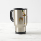 Champagnerflaschen Reisebecher (Vorderseite Links)